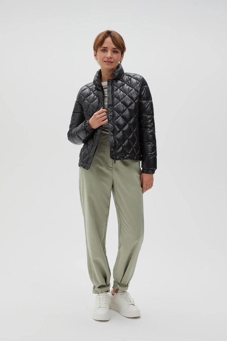 Kurtka damska, czarna, Moodo