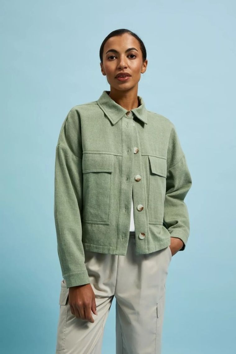 Kurtka damska, khaki, Moodo