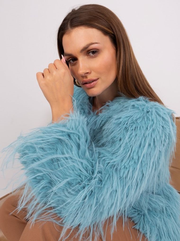 Kurtka damska, miętowa, Italy Moda