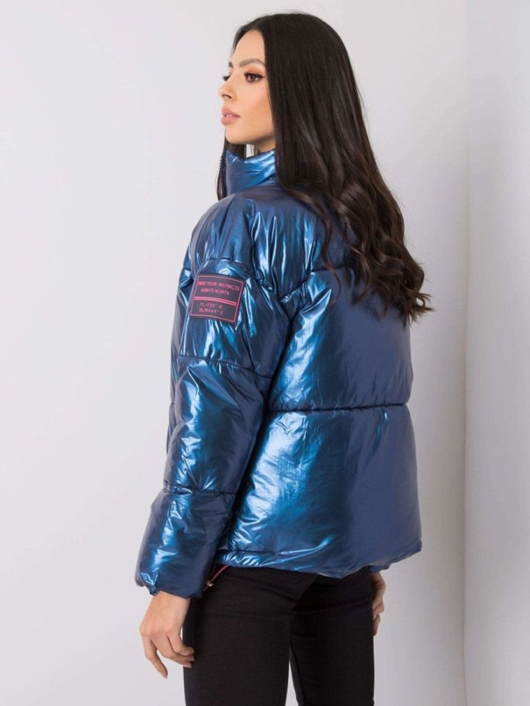 Kurtka damska, niebieska, Sublevel