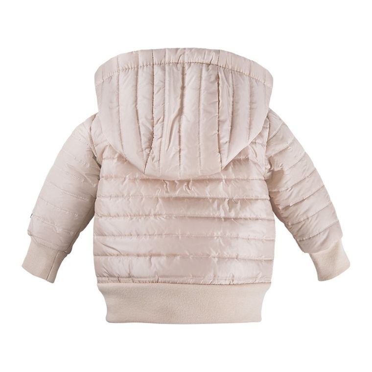 Kurtka dziecięca z kapturem, beżowa, Eevi