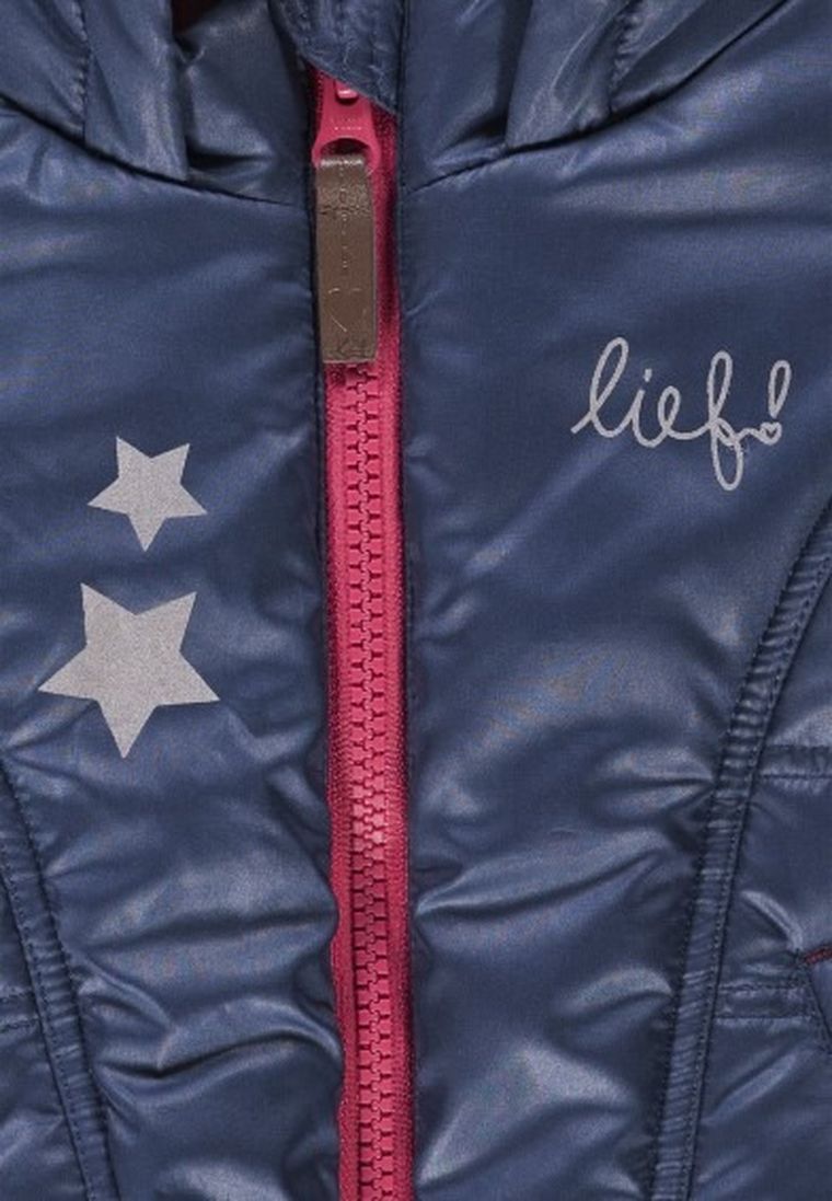 Kurtka dziewczęca, niebieska, Lief