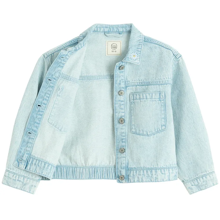 Kurtka jeansowa z kołnierzykiem Cool Club