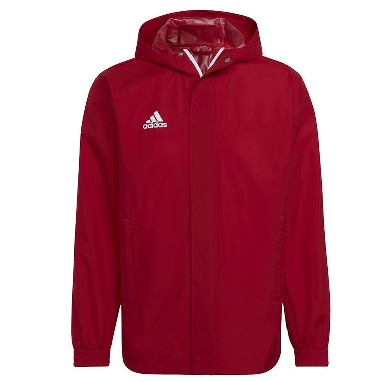 Kurtka męska, czerwona, Adidas Entrada 22 AW Jacket