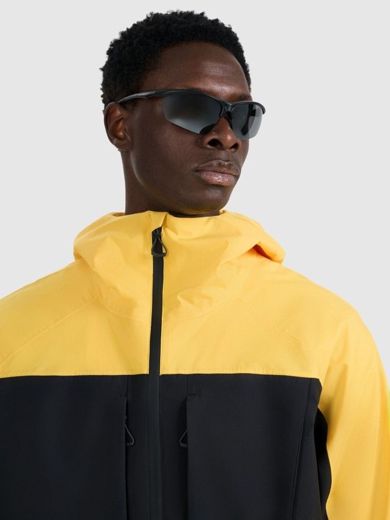 Kurtka męska z kapturem, mix, 4F