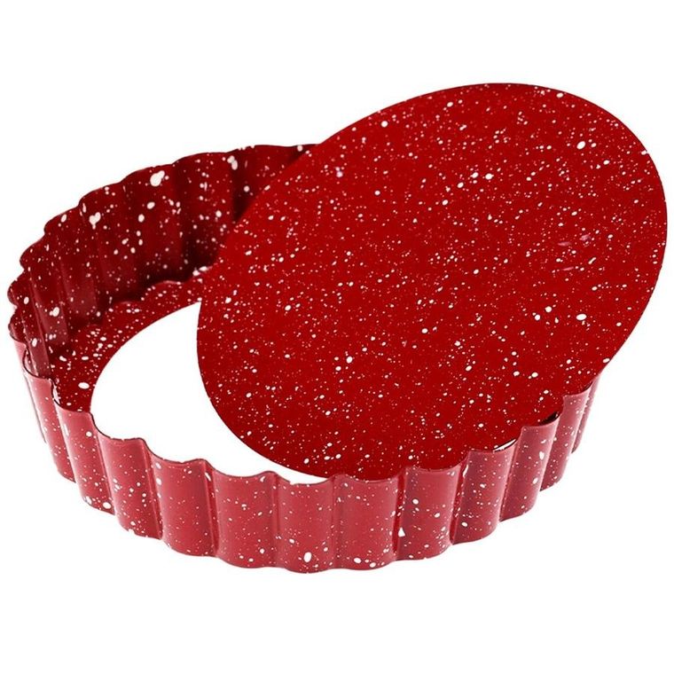 La Cucina, forma do tarty, granitowa z wyjmowanym dnem, 12 cm, 2 szt.