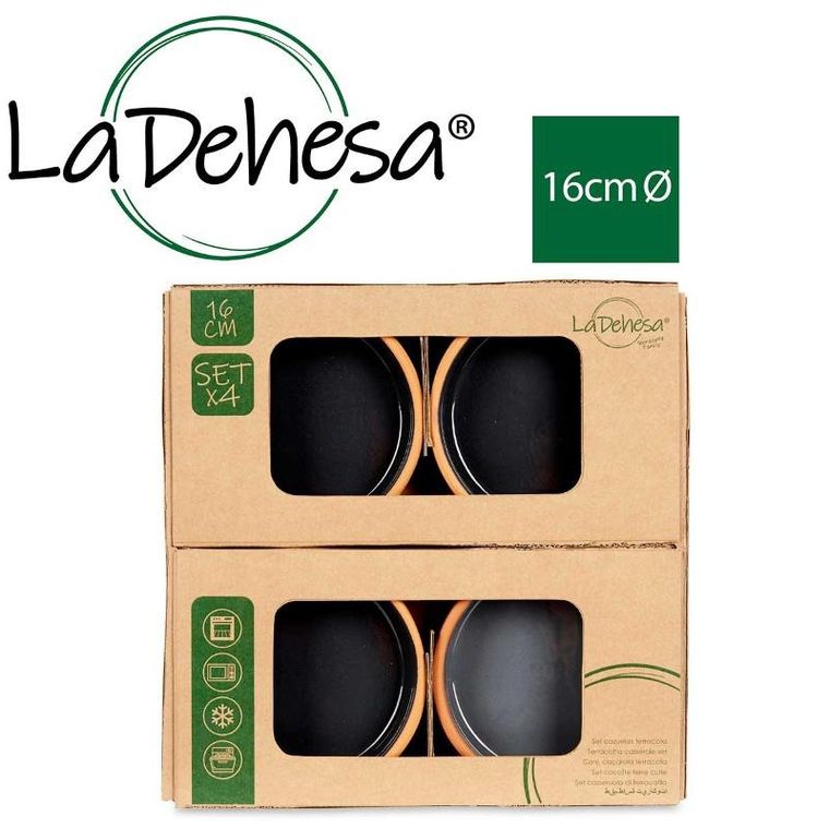 La Dehesa, naczynia gliniane, miski ze szkliwionym wnętrzem, czarne