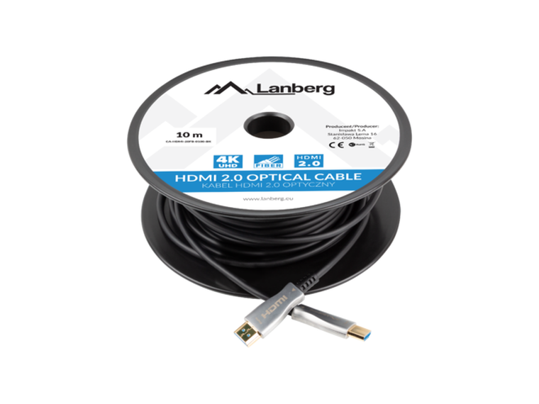 Lanberg, kabel HDMI, 10 m