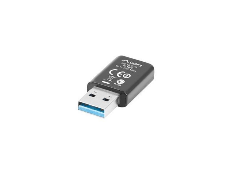 Lanberg, karta sieciowa, AC1200 NC-1200-WI, USB 3.0