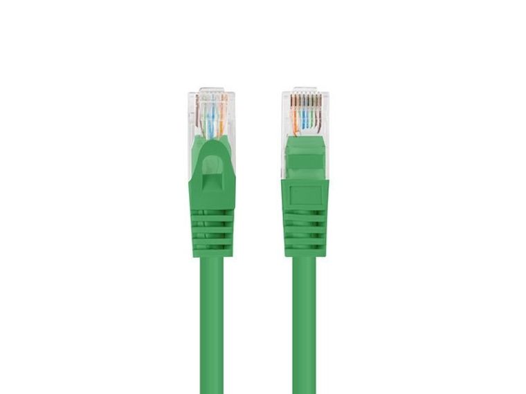 Lanberg, patchcord, kat. 6, UTP, 3m, zielony, 10 szt.
