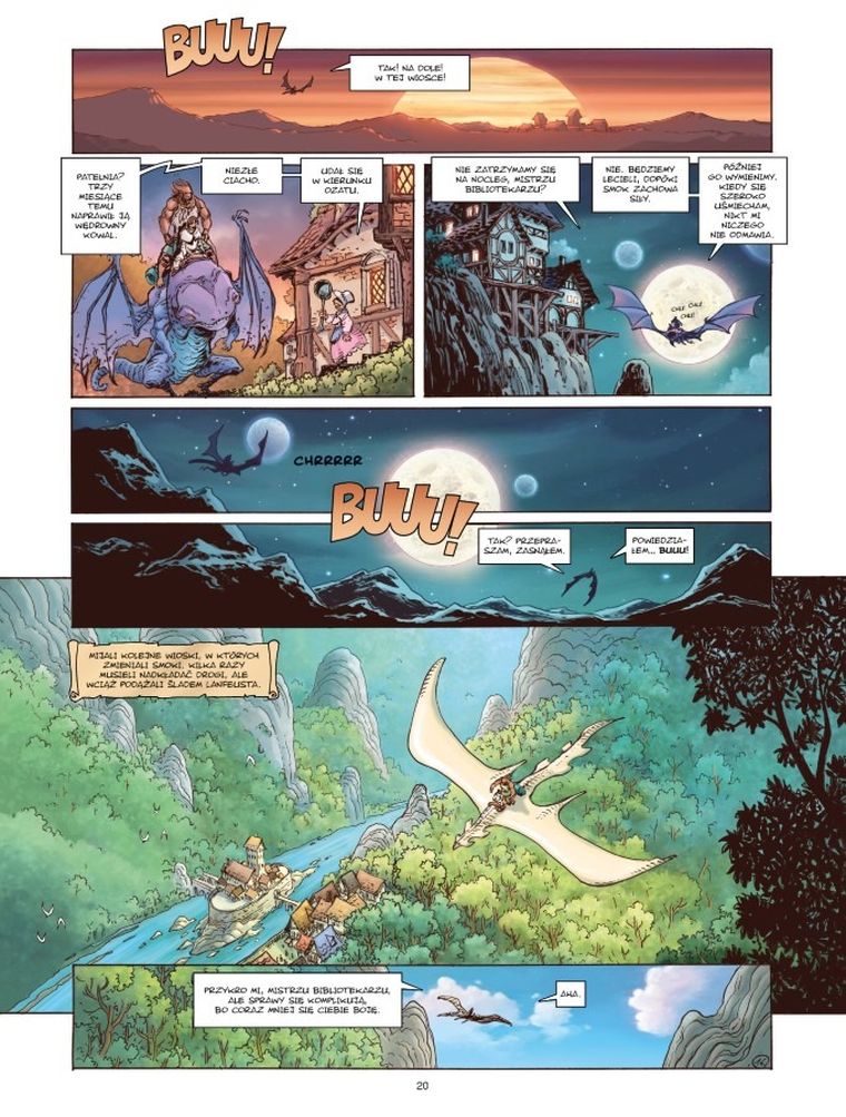 Lanfeust z Troy. Tom 9. Zaczarowany las