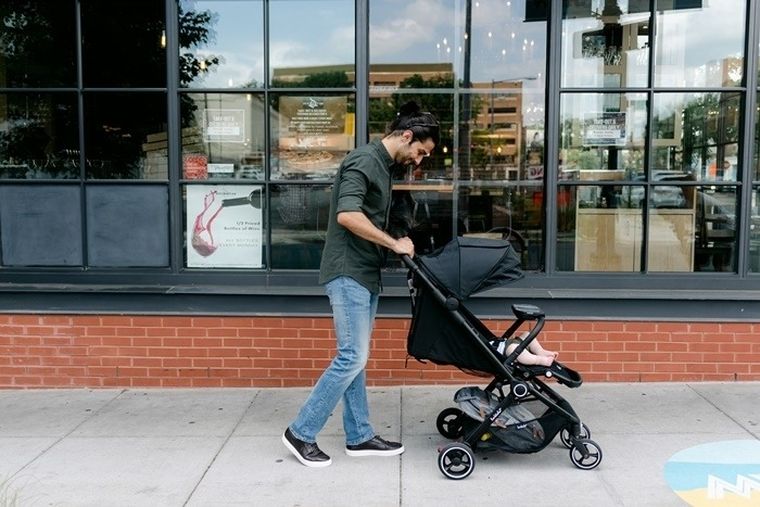 Larktale, Autofold, wózek spacerowy, czarny