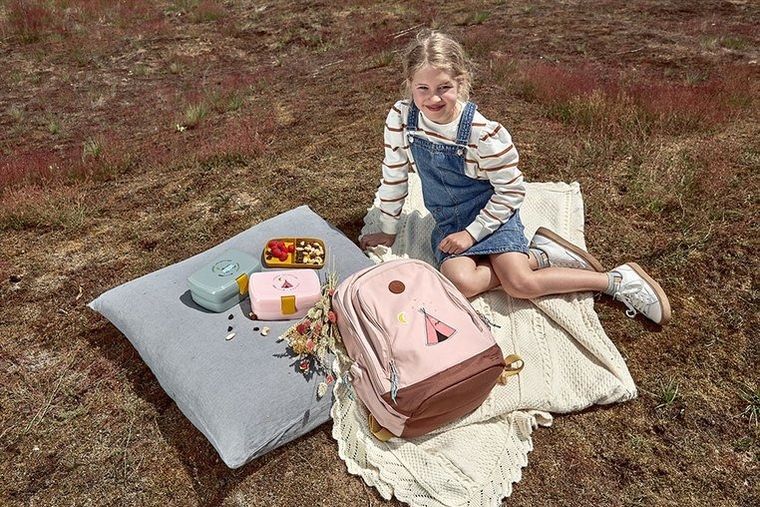 Lassig, Adventure Bus, lunchbox z wkładką