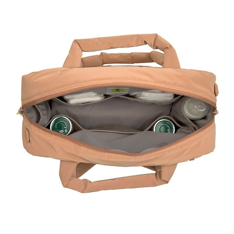 Lassig, Green Label, Everyday, torba dla mam z akcesoriami, almond