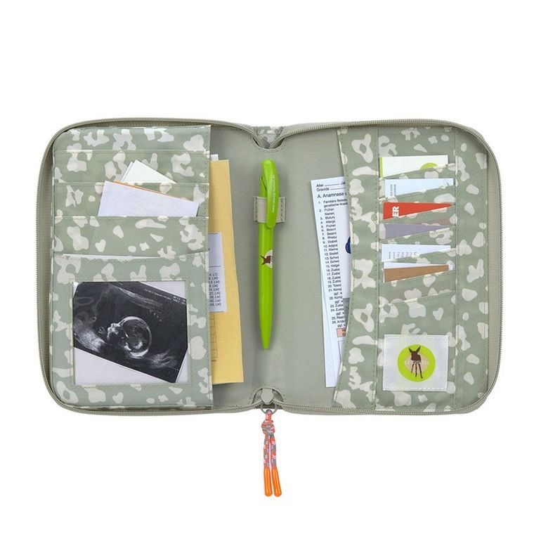 Lassig, Green Label, Leo, etui na dokumenty, light khaki