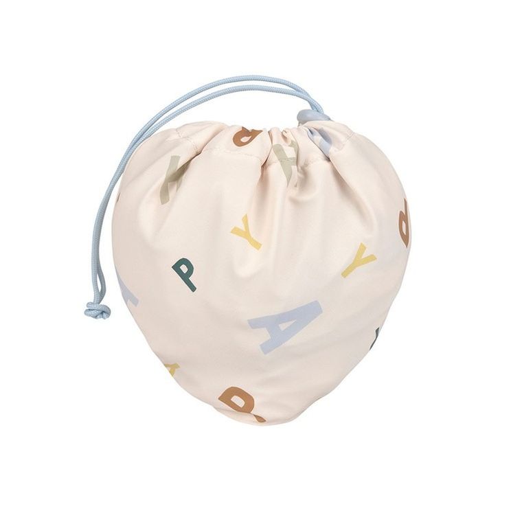 Lassig, Happy Fruits, fartuch z długim rękawem, wodoodporny, light blue