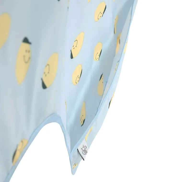 Lassig, Happy Fruits Lemon, zestaw śliniaków z długim rękawem, 6m+, 2 szt.