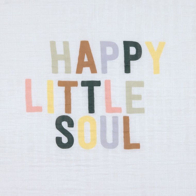 Lassig, Happy Fruits, pieluszka bambusowa, otulacz, cherry, 80-80 cm, 3 szt.