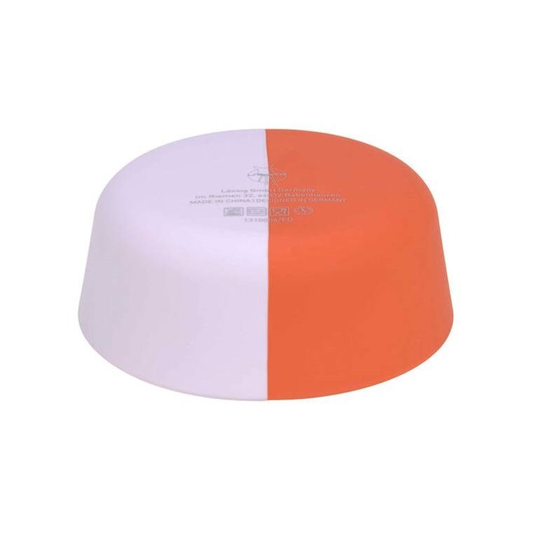 Lassig, Happy Rascals, miseczka silikonowa dla dzieci, Heart Lavender