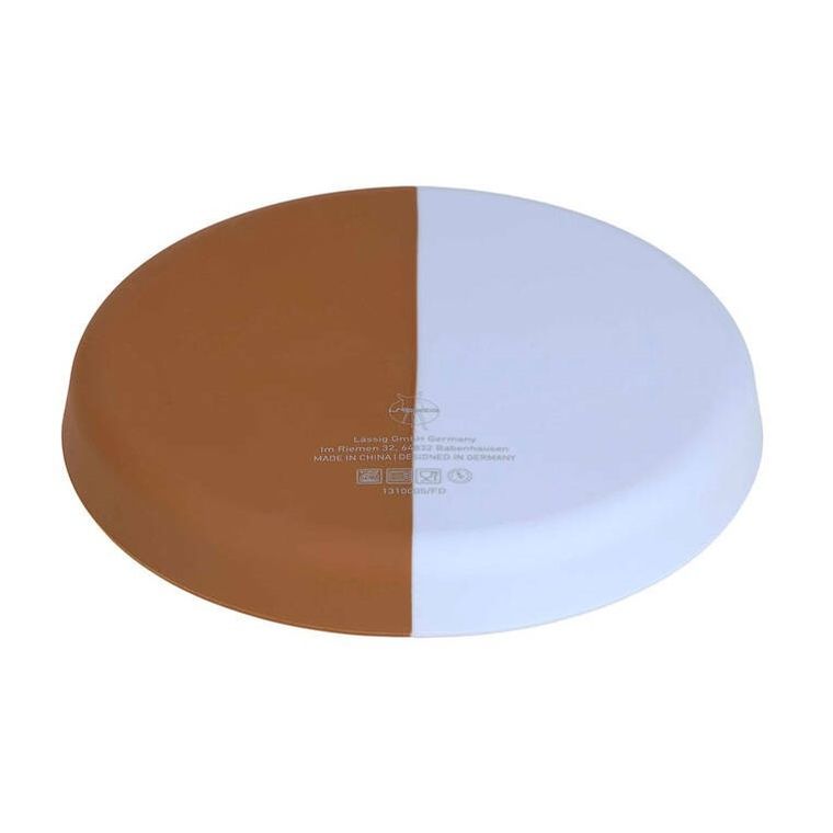 Lassig, Happy Rascals Smile, talerzyk silikonowy dla dzieci, Sky Blue