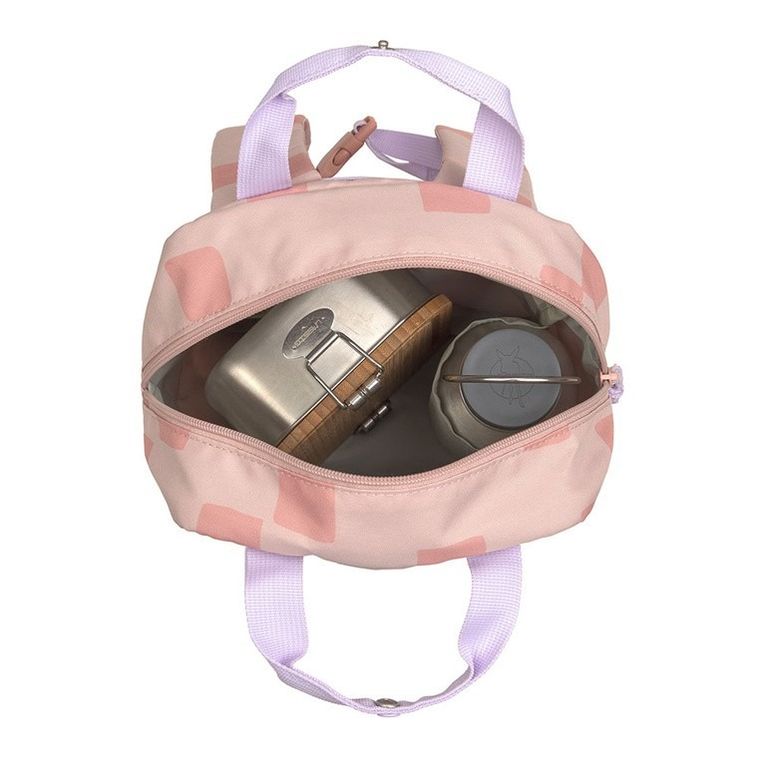 Lassig, Pattern Party, plecak dla przedszkolaka, Rose