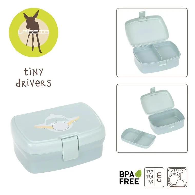 Lassig, Tiny Drivers, lunchbox z wkładką, Samolot