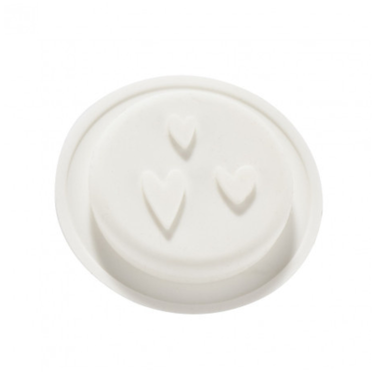 Le Biberon Français, dyski wymienne do butelek, serca/my love, 2 szt.