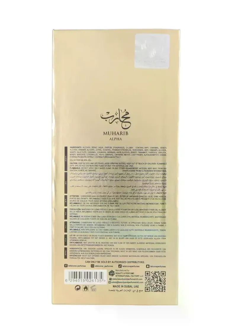 Le Falcone, Niche Muharib Alpha Extrait De Parfum, ekstrakt perfum, 85 ml