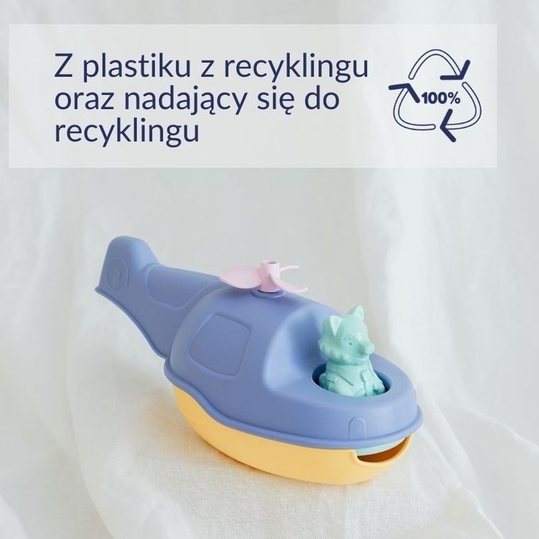 Le Jouet Simple, mój pierwszy helikopter, 2w1, niebieski