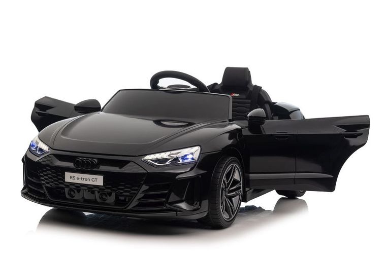 Lean Cars, Audi E-Tron GT, pojazd na akumulator, czarny, QLS-6888
