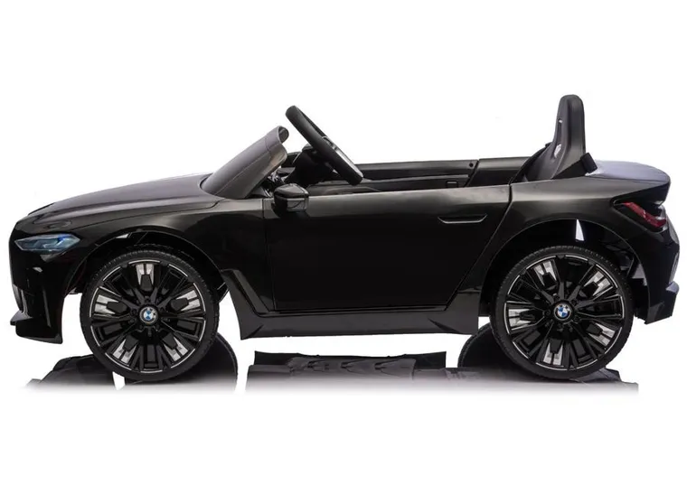 Lean Cars, BMW I4, pojazd na akumulator 4-4, JE1009, czarny