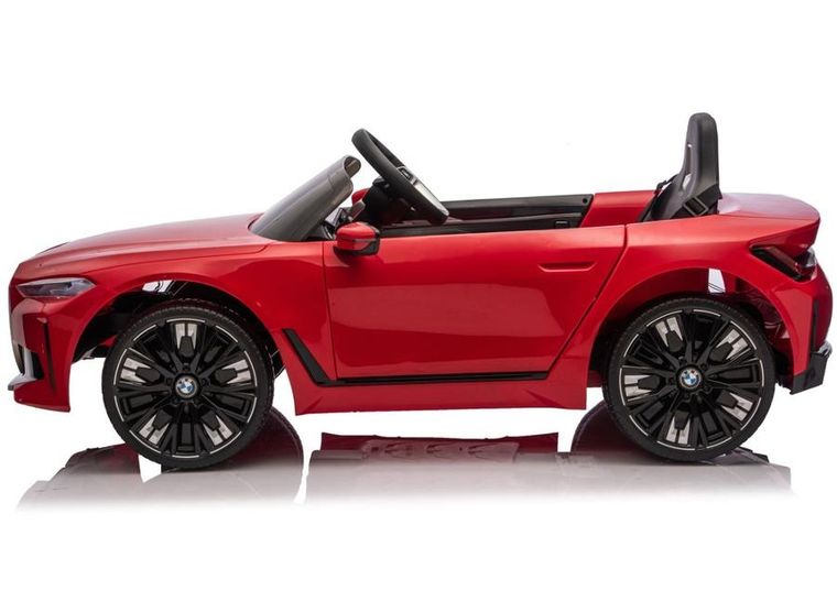 Lean Cars, BMW I4, pojazd na akumulator 4-4, JE1009, czerwony