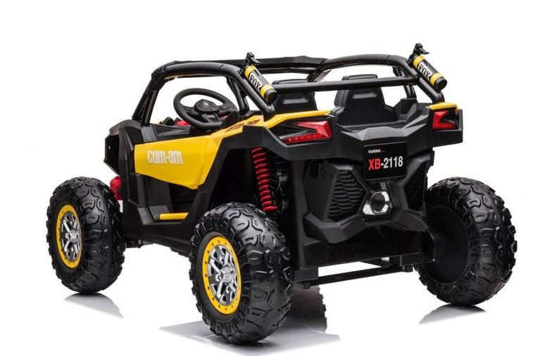 Lean Cars, Buggy, pojazd na akumulator, XB-2118 4-4, złoty