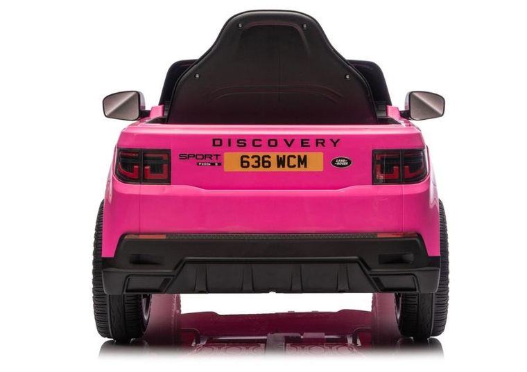 Lean Cars, Land Rover Discovery, pojazd na akumulator, DLS-K06, różowy