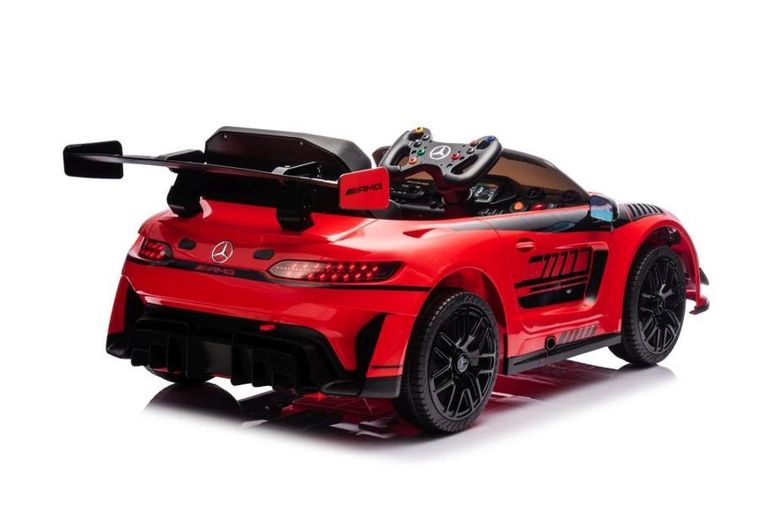 Lean Cars, Mercedes AMG GT3, pojazd na akumulator, czerwony