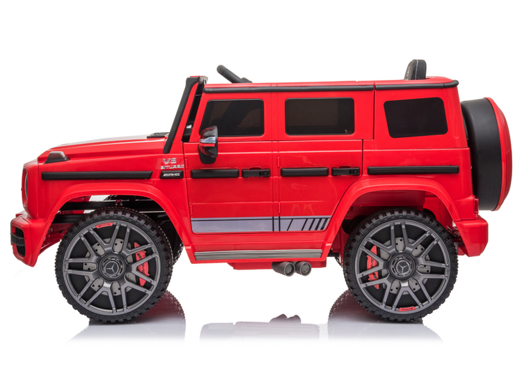 Lean Cars, Mercedes-Benz G63, pojazd na akumulator, czerwony, BBH-0003