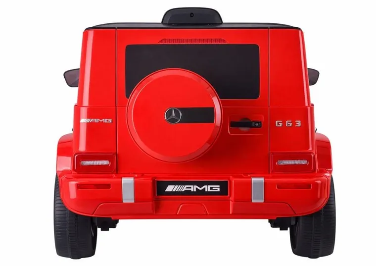 Lean Cars, Mercedes-Benz G63, pojazd na akumulator, S306-1, Czerwony