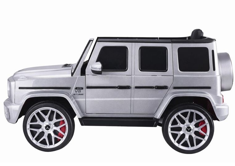 Lean Cars, Mercedes-Benz G63, pojazd na akumulator, S306-1, Srebrny