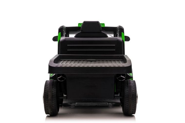 Lean Cars, Mercedes-Benz, pojazd na akumulator z naczepą, zielony