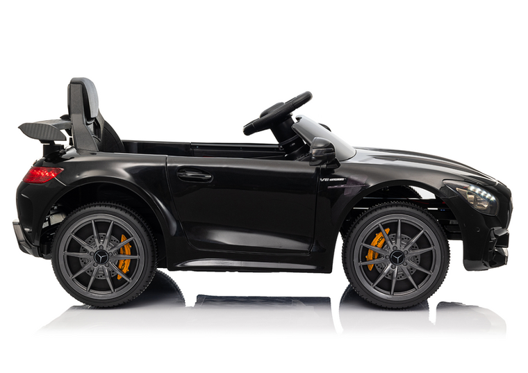 Lean Cars, Mercedes GTR, pojazd na akumulator, czarny