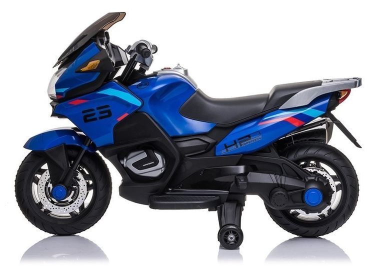 Lean Cars, motor, pojazd na akumulator, XMX609, niebieski