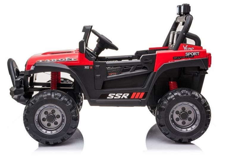 Lean Cars, pojazd na akumulator, BBH-016, czerwony