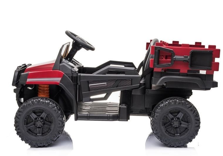 Lean Cars, pojazd na akumulator, BDM0926, czerwony