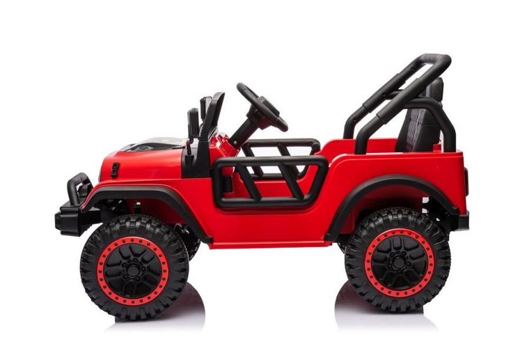 Lean Cars, pojazd na akumulator, YSA8813, czerwony