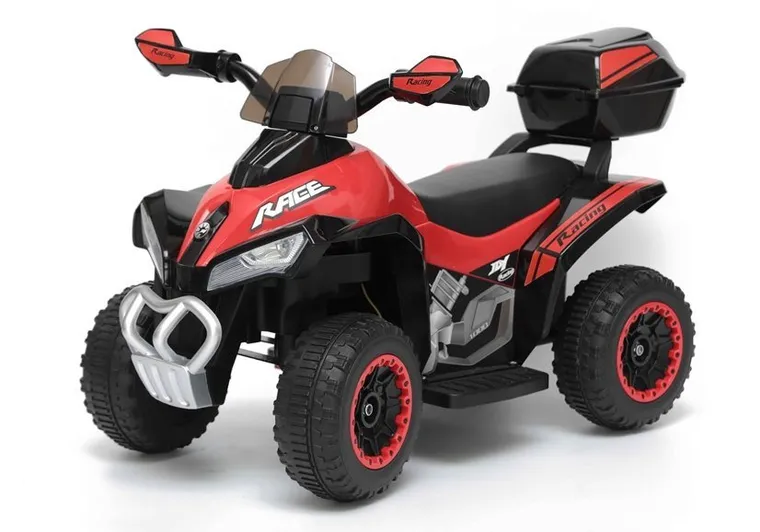 Lean Cars, quad na akumulator GTS1188-A, czerwony
