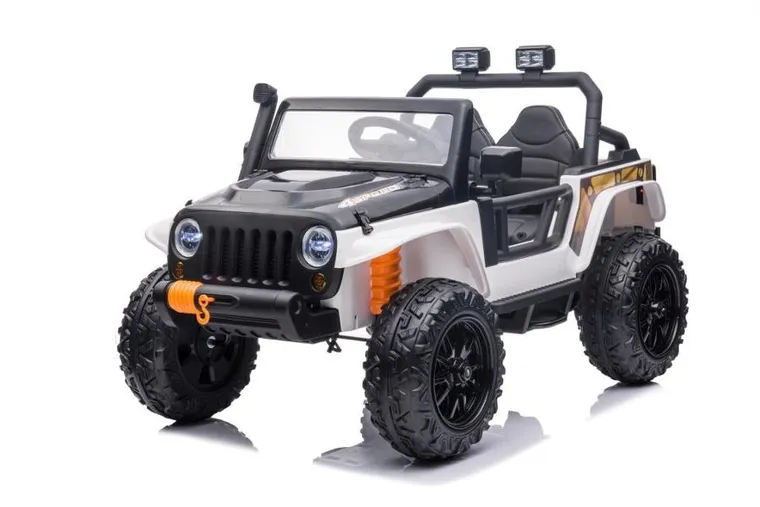 Lean Cars, terenówka, pojazd na akumulator, XB-1118, biały