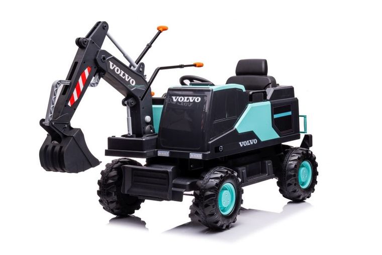 Lean Cars, Volvo, koparka, pojazd na akumulator, DK-VE888, niebieski