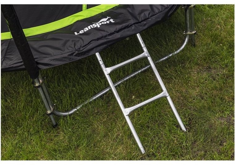 Lean Sport, Pro, trampolina, 10ft, czarno-zielona