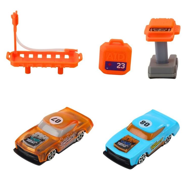 Lean Toys, ambulans na napęd, światło i dźwięk