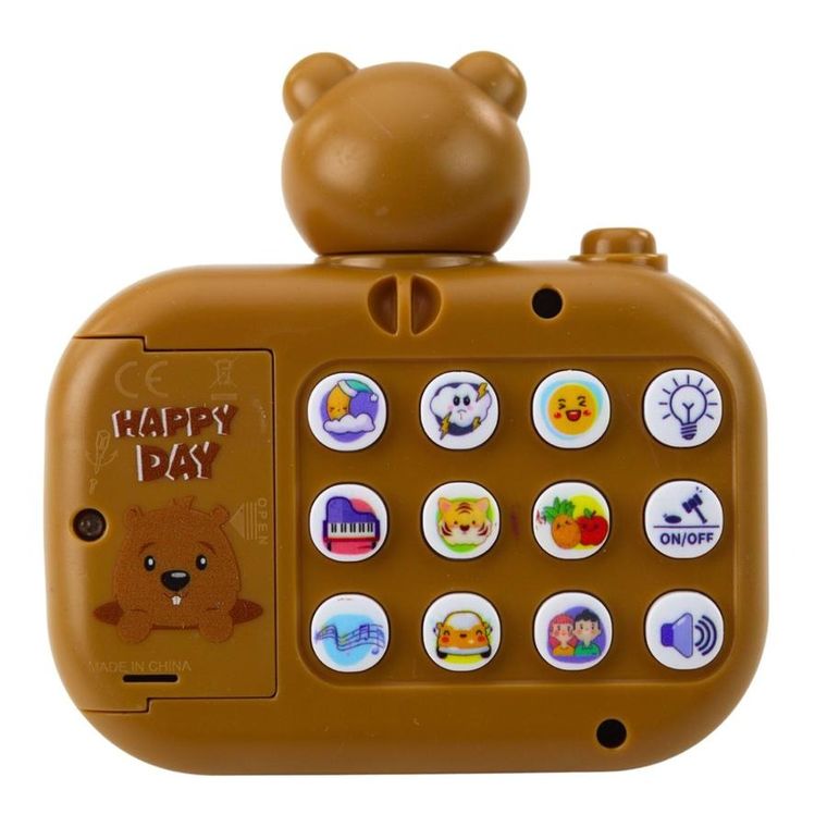 Lean Toys, aparat interaktywny, projektor, kapibara, 1 szt.